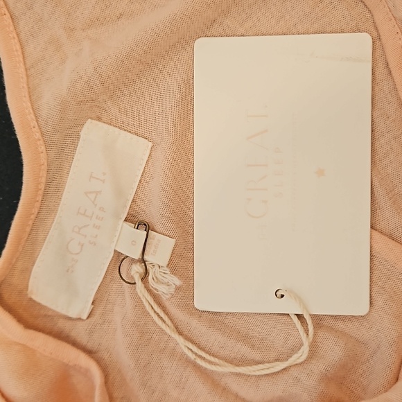 💕THE GREAT💕 The Slip Sleeper Jumpsuit ~ Rose Dust Size 0 XS NWT - Picture 9 of 13